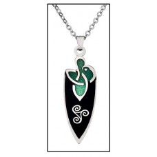 NECKLACE CELTIC TRISKELE SPEAR